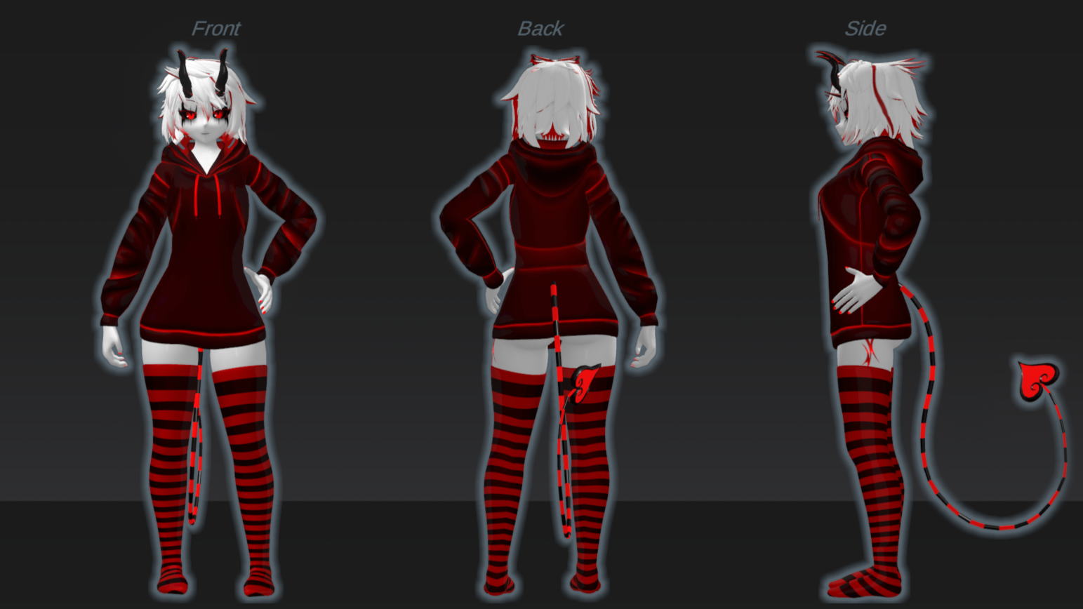 Comfy casual outfit ref sheet