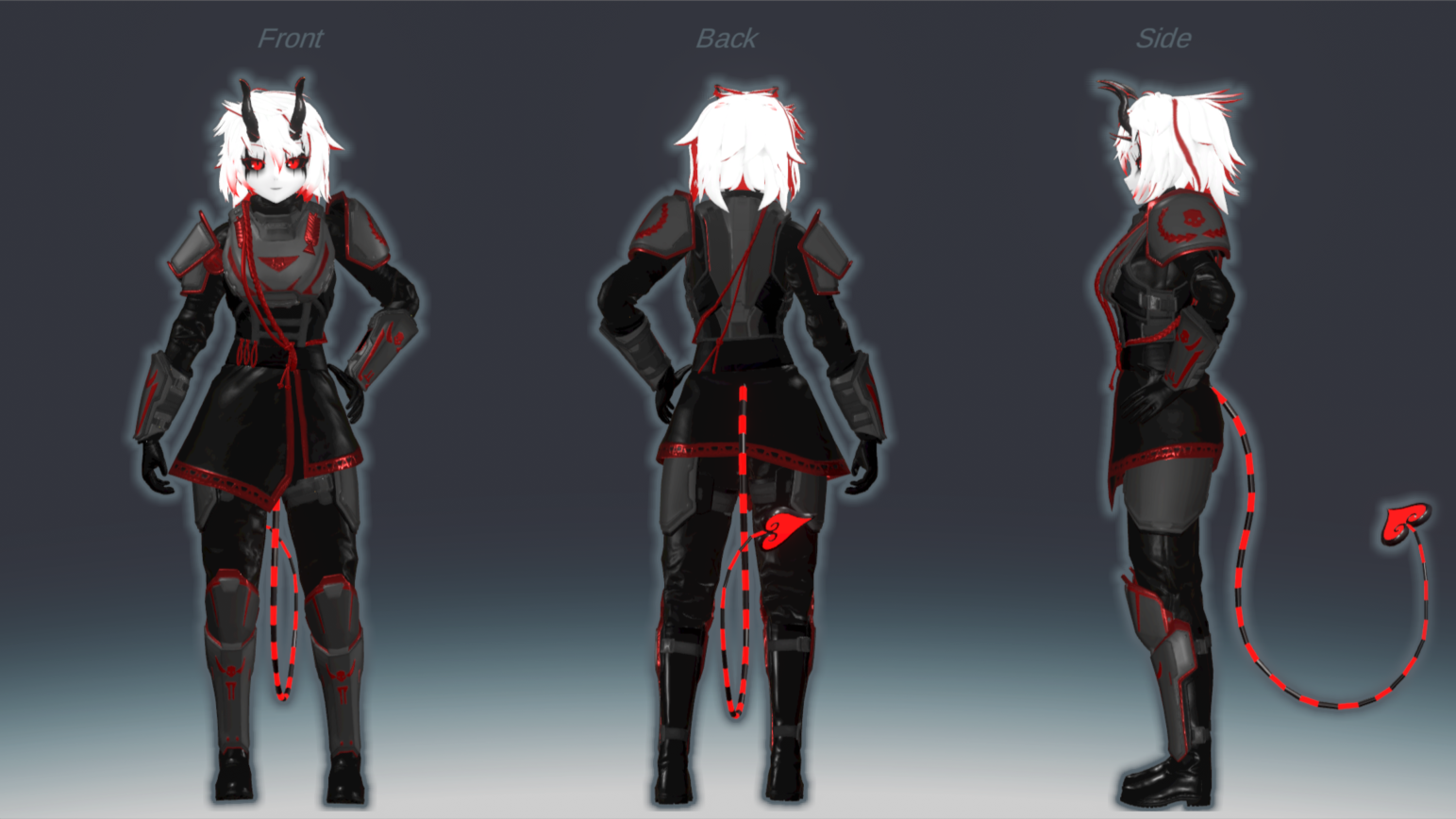 Helldiver style armor ref sheet