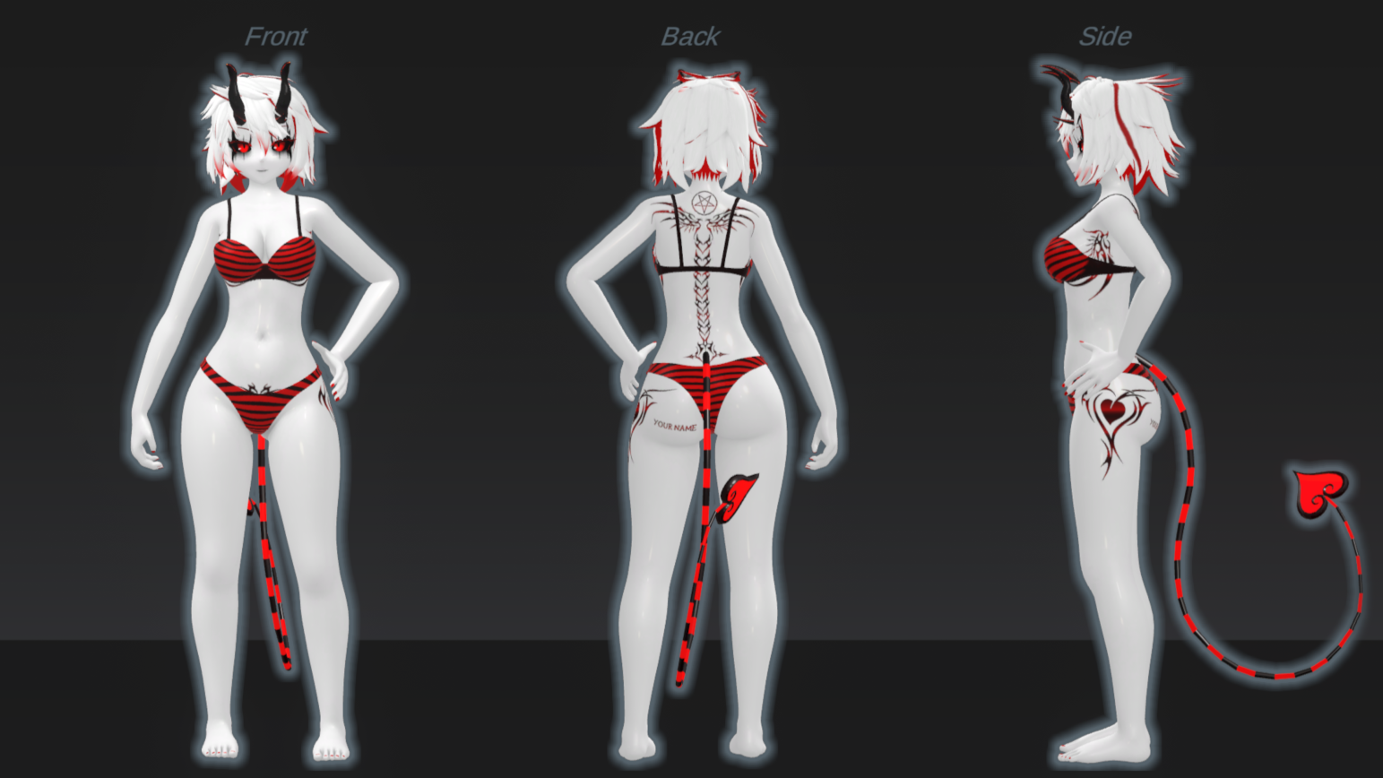 Underwear outfit ref sheet